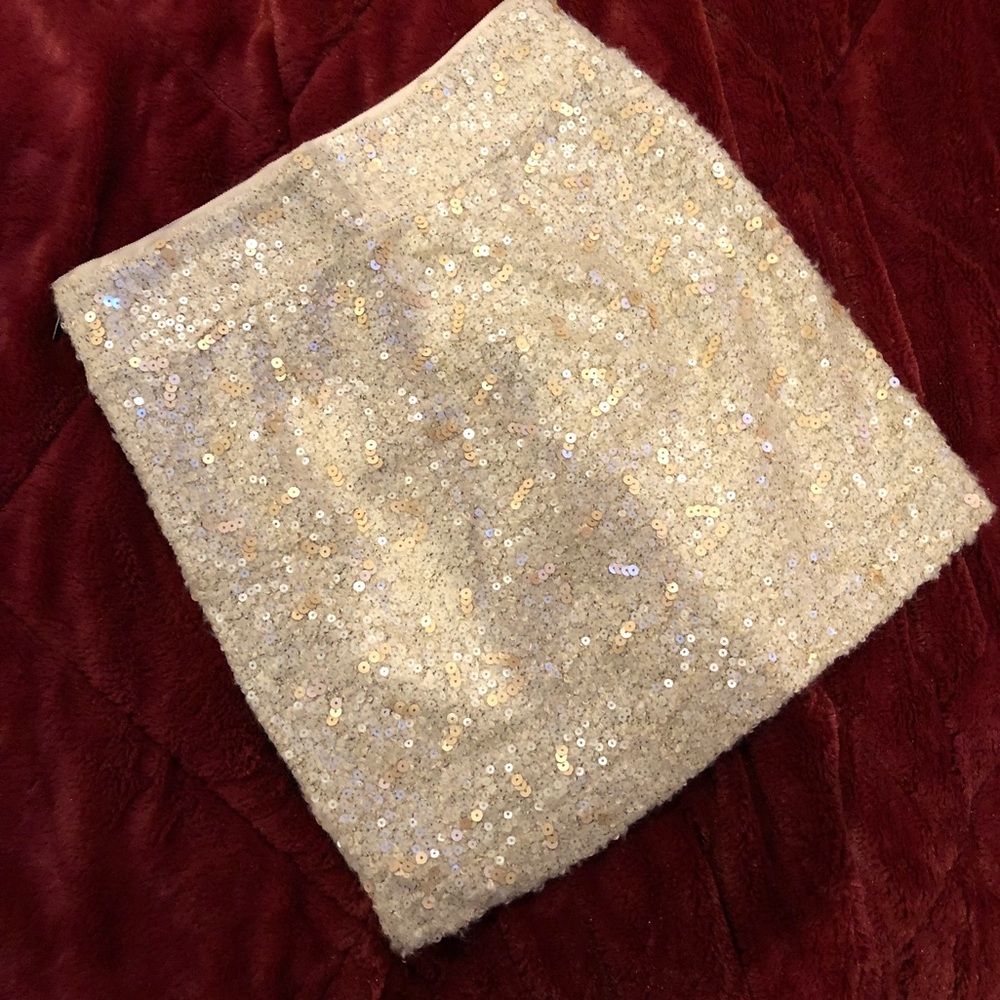 Banana republic sequins skirt